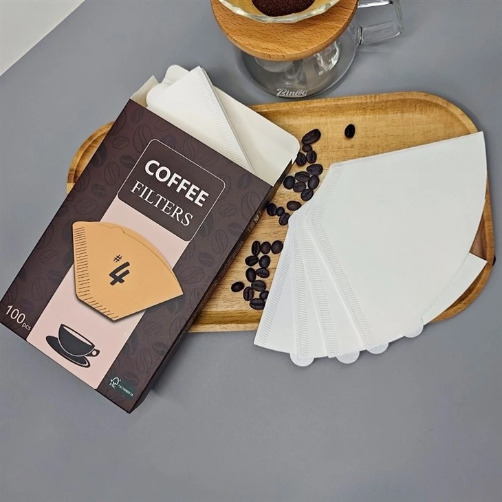 Kertas Filter Kopi Berbentuk U Ramah Lingkungan|Filter Kopi Tuang Kompos